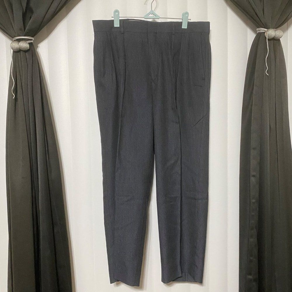 JT Breckett MENS navy blue dress pants